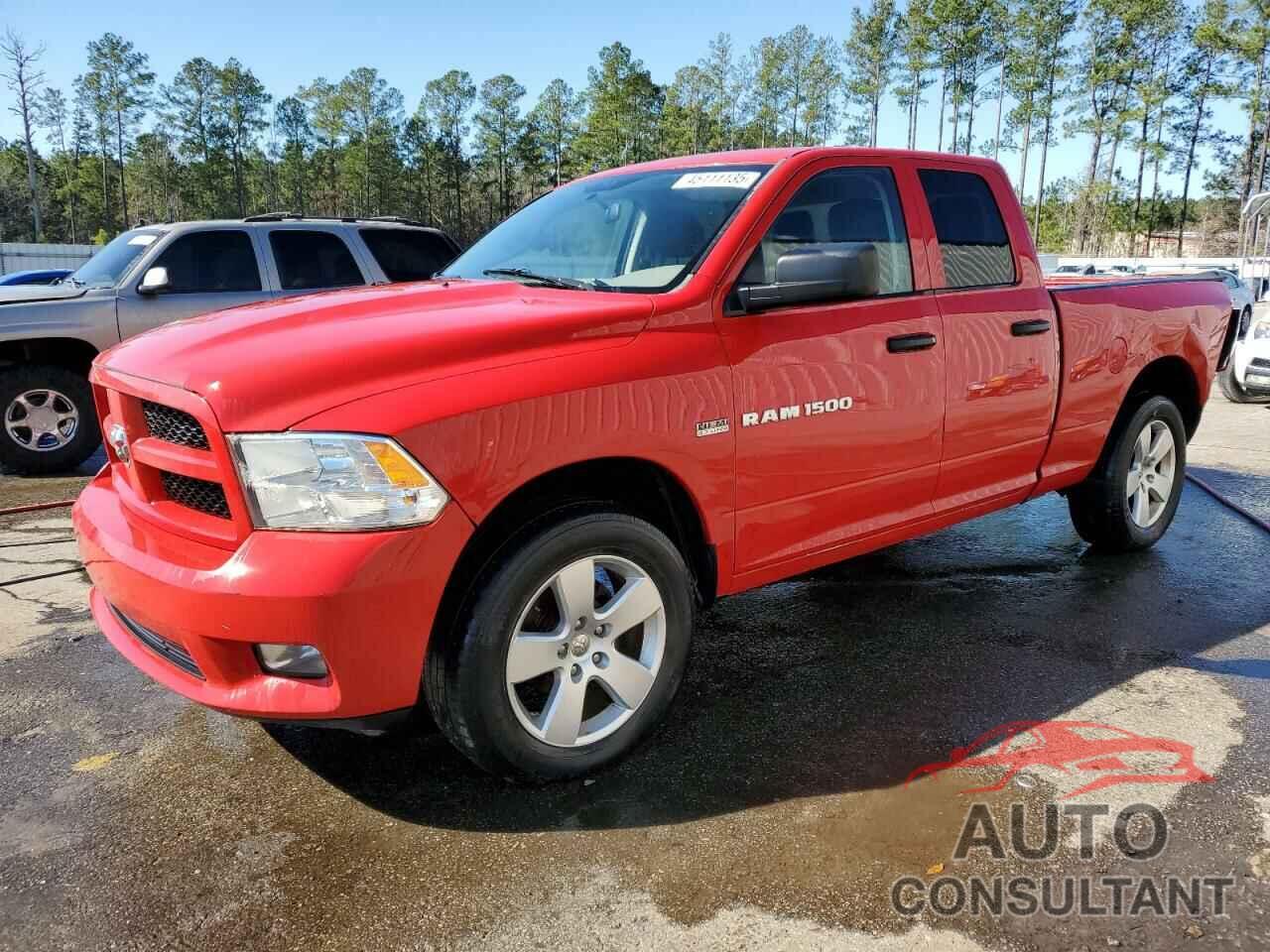 DODGE RAM 1500 2012 - 1C6RD7FT9CS344366