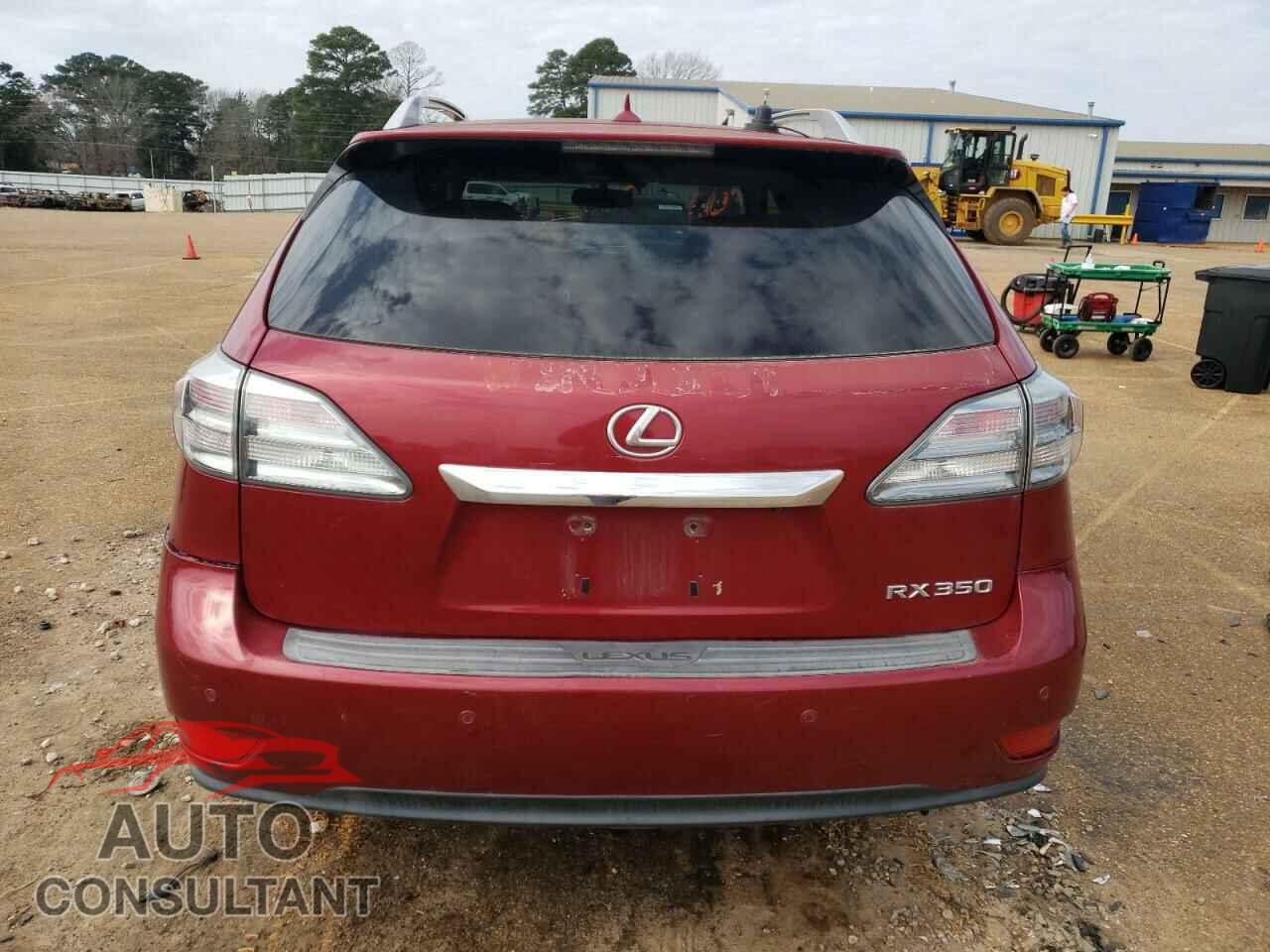 LEXUS RX350 2012 - JTJZK1BA0C2412793