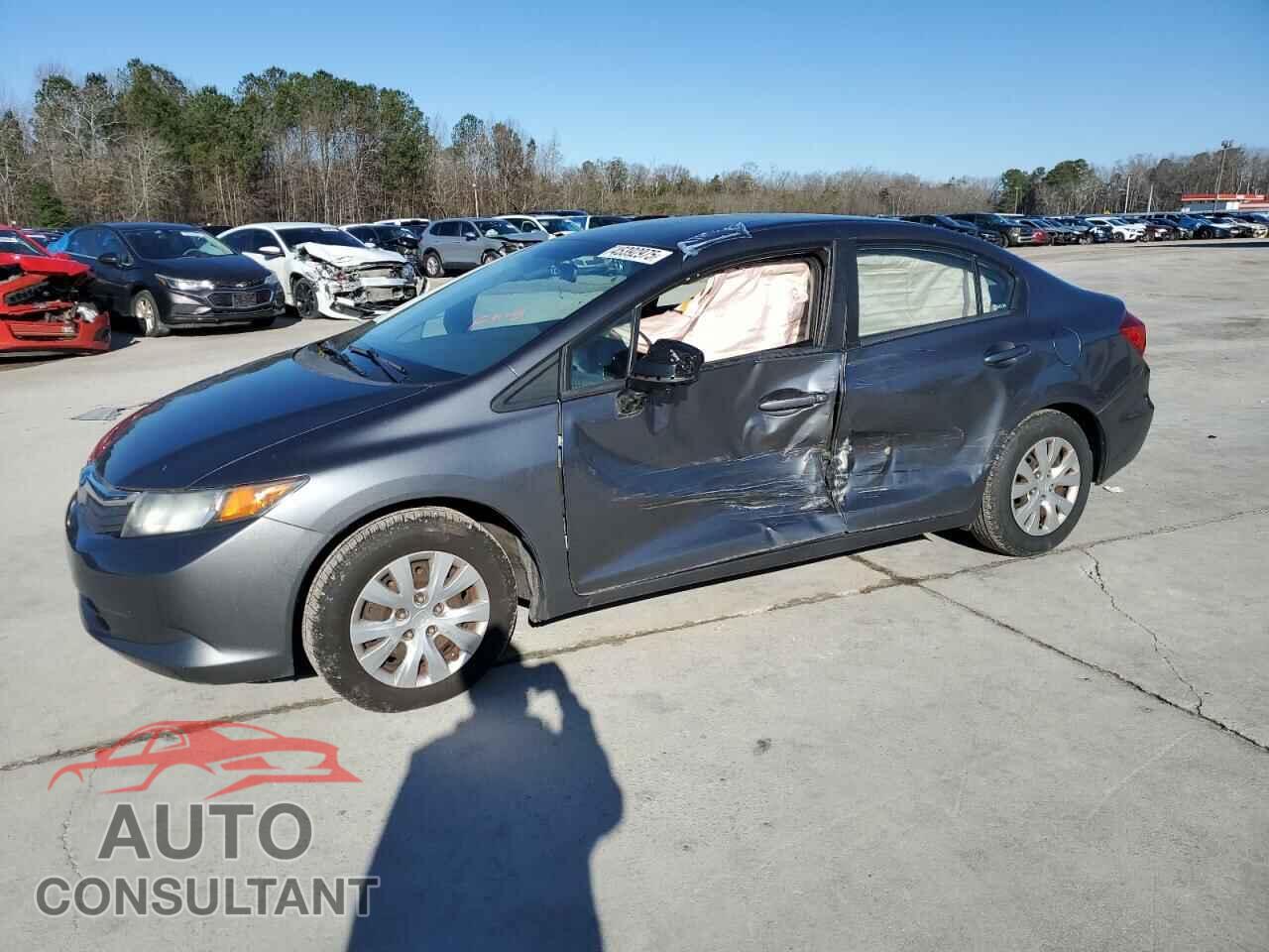 HONDA CIVIC 2012 - 19XFB2F55CE347354