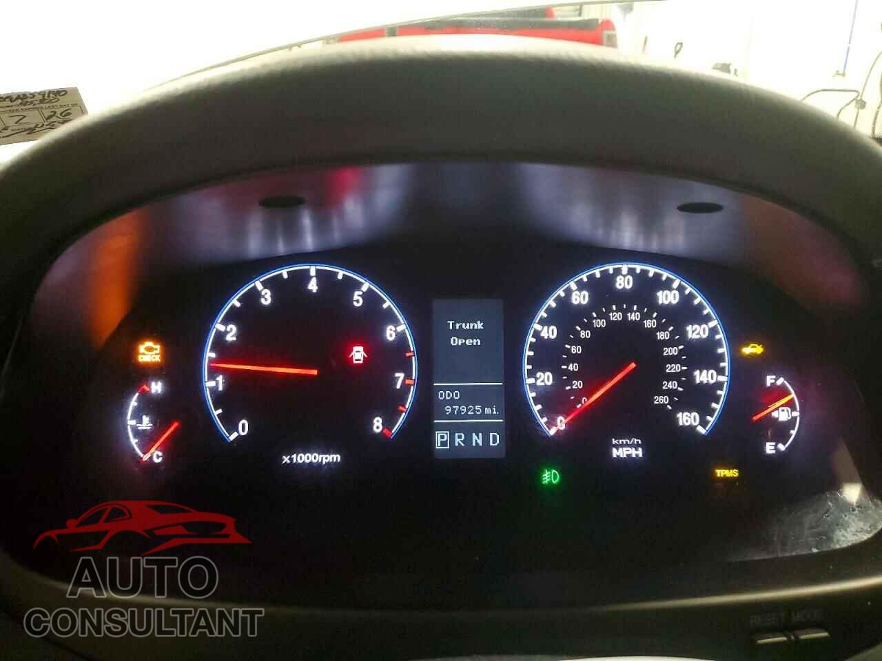 HYUNDAI AZERA 2009 - KMHFC46D39A359140