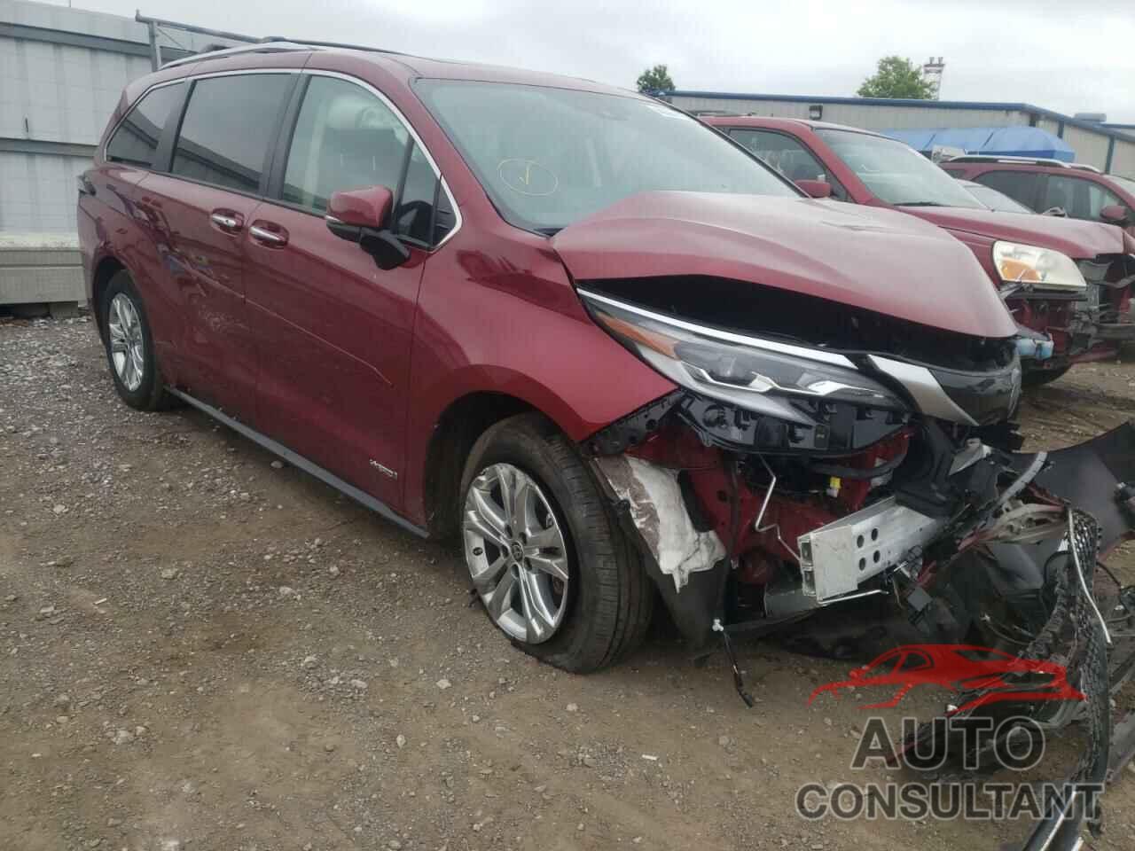 TOYOTA SIENNA 2021 - 5TDESKFC1MS026610