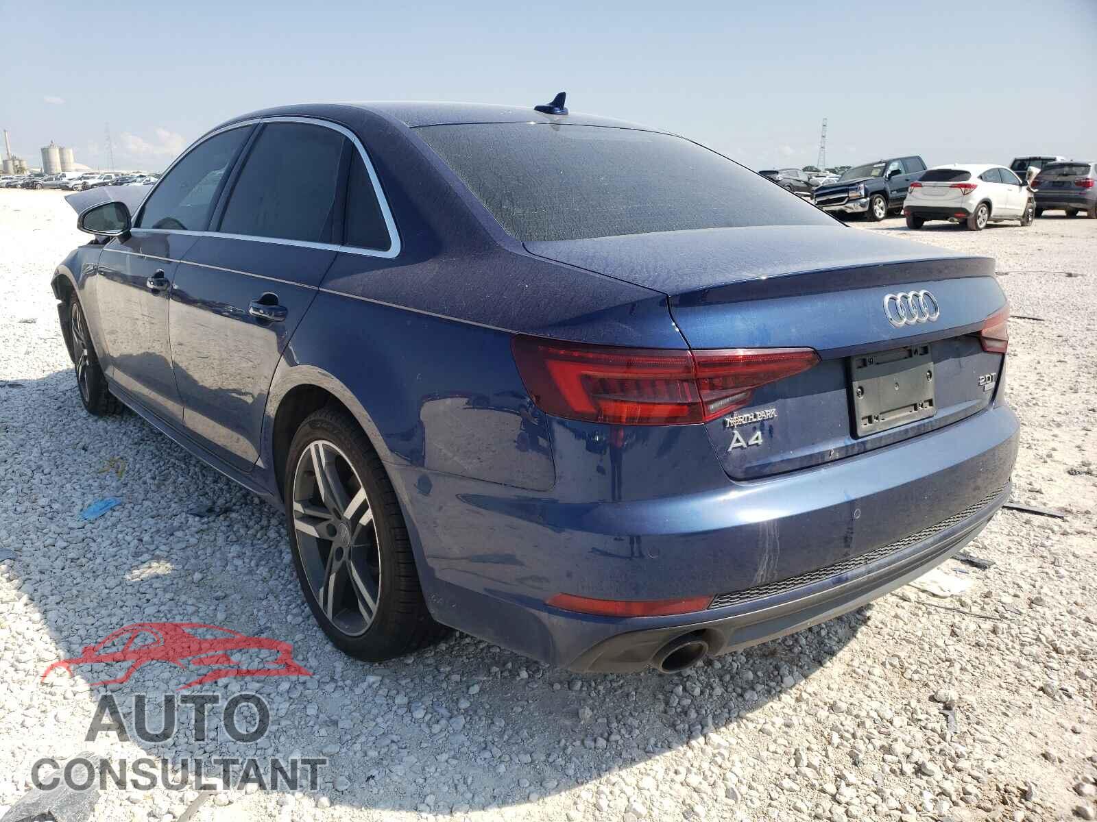 AUDI A4 2018 - WAULMAF42JA215356