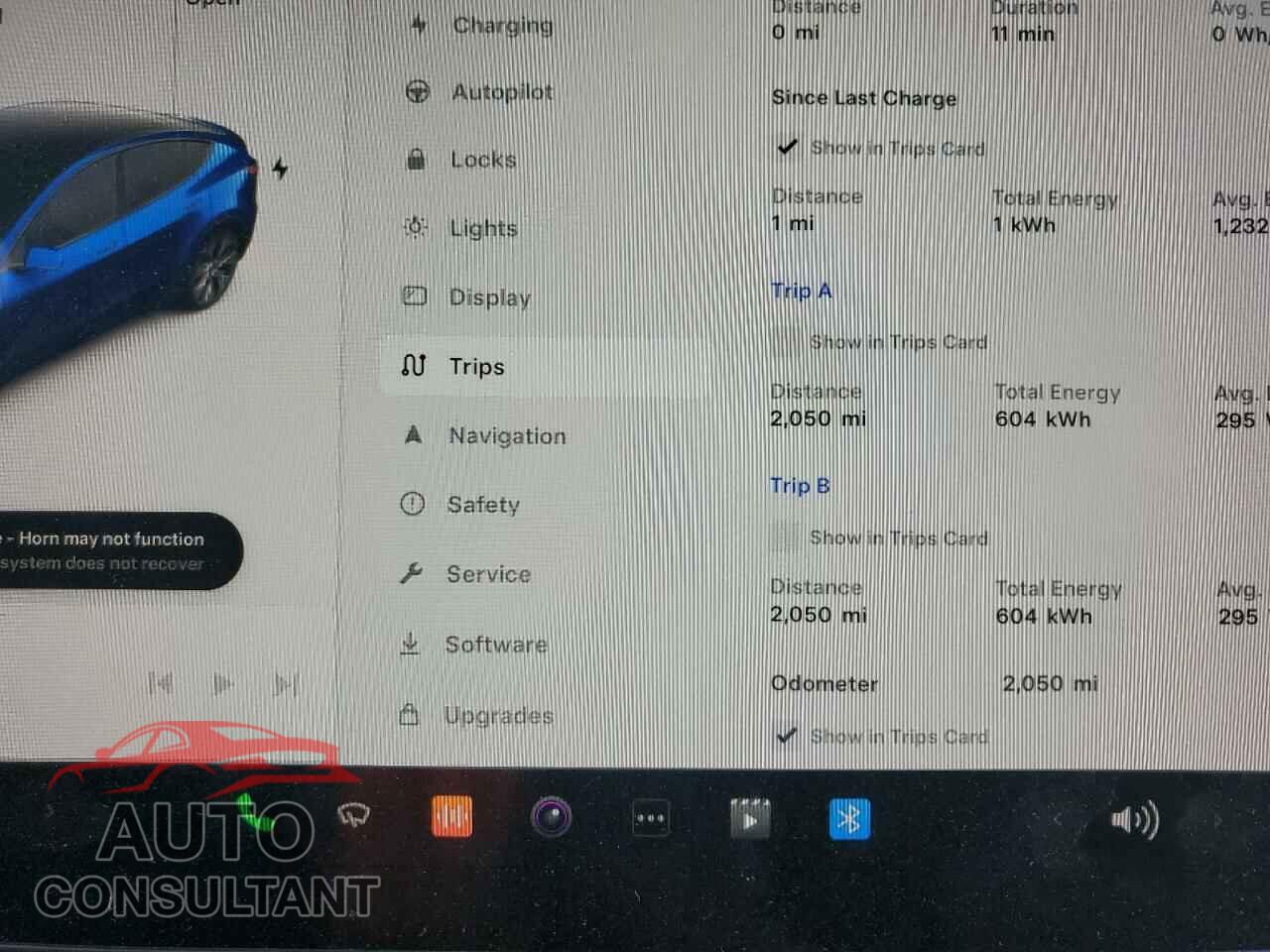 TESLA MODEL Y 2023 - 7SAYGDEE5PA196264