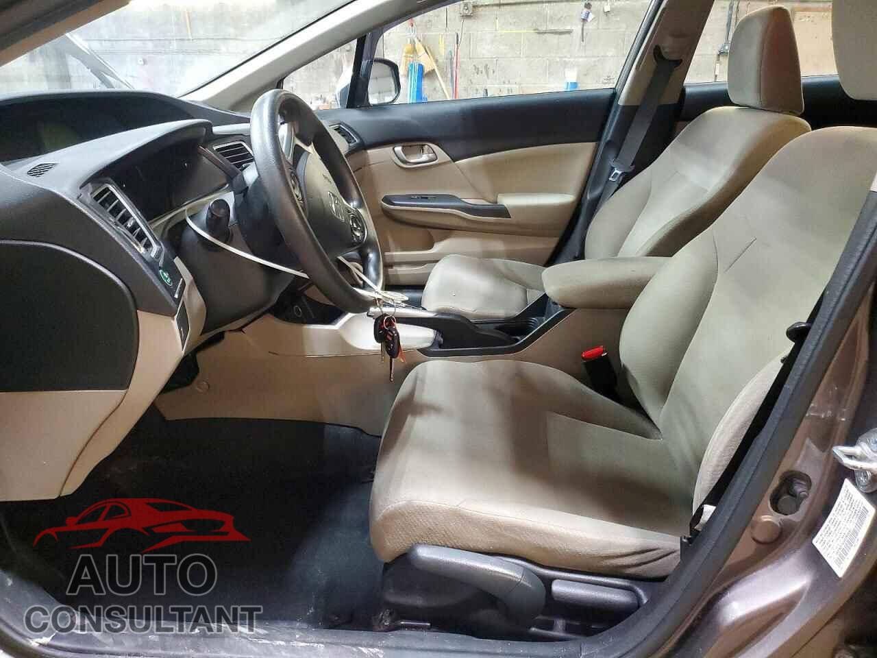 HONDA CIVIC 2013 - 19XFB2F52DE289592