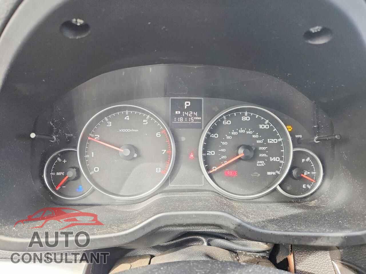 SUBARU OUTBACK 2014 - 4S4BRBAC9E3319837