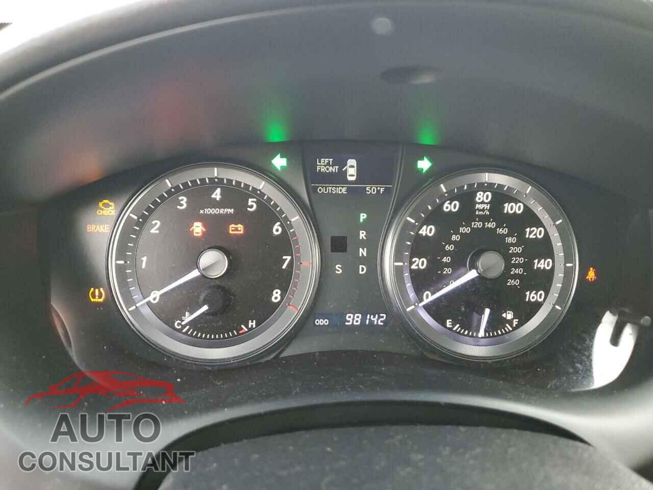 LEXUS ES350 2012 - JTHBK1EG6C2486271