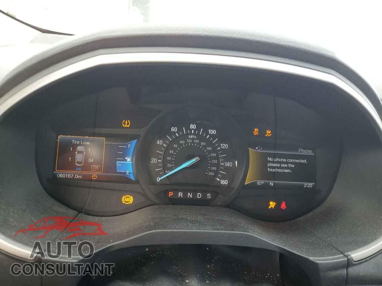 FORD EDGE 2017 - 2FMPK4J8XHBB17207