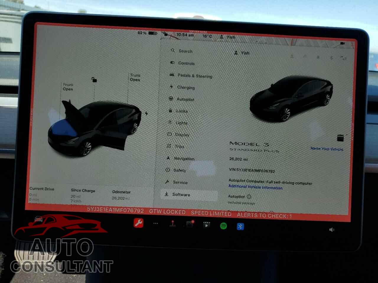 TESLA MODEL 3 2021 - 5YJ3E1EA1MF076792