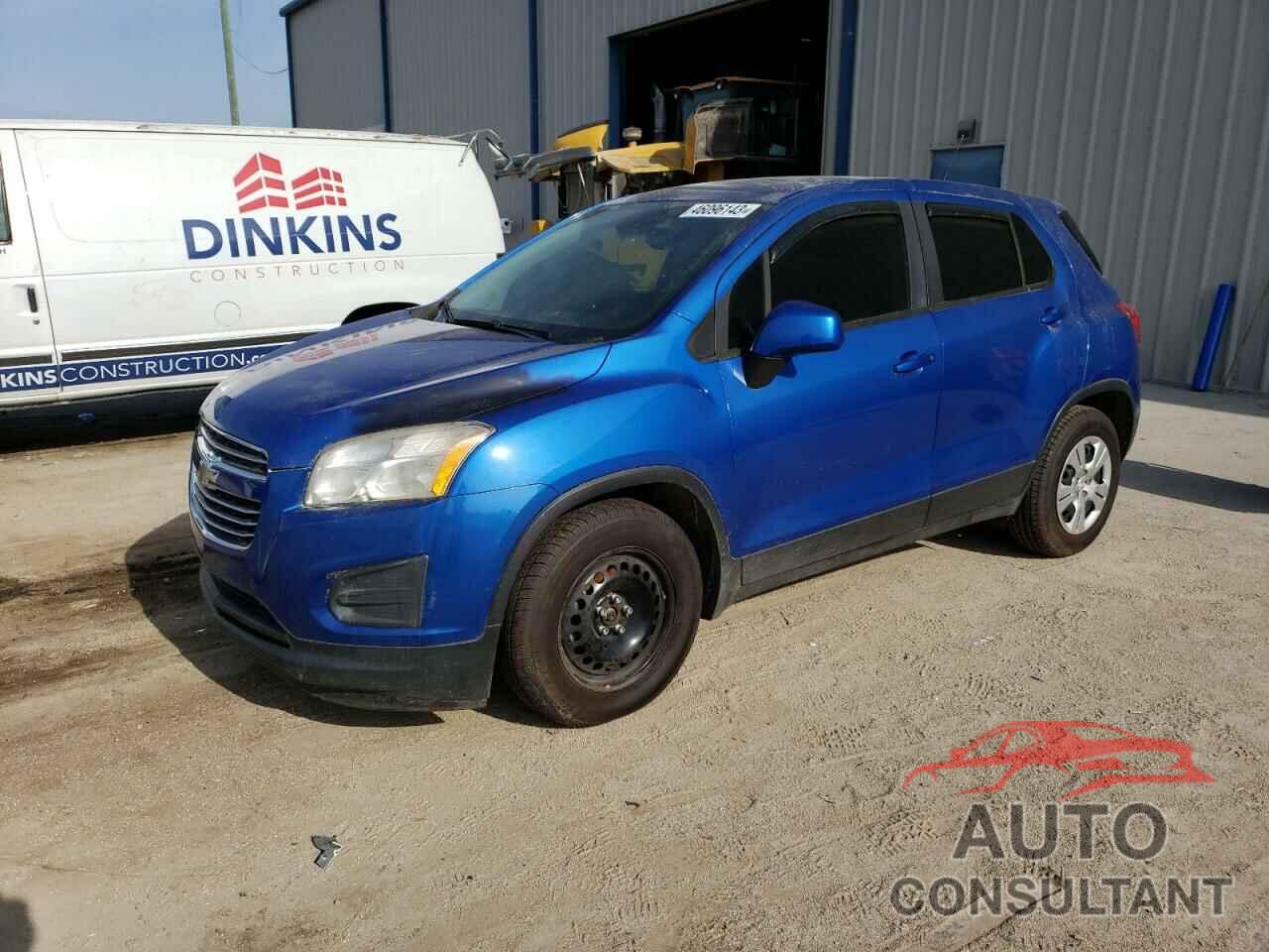 CHEVROLET TRAX 2015 - KL7CJKSB1FB128956