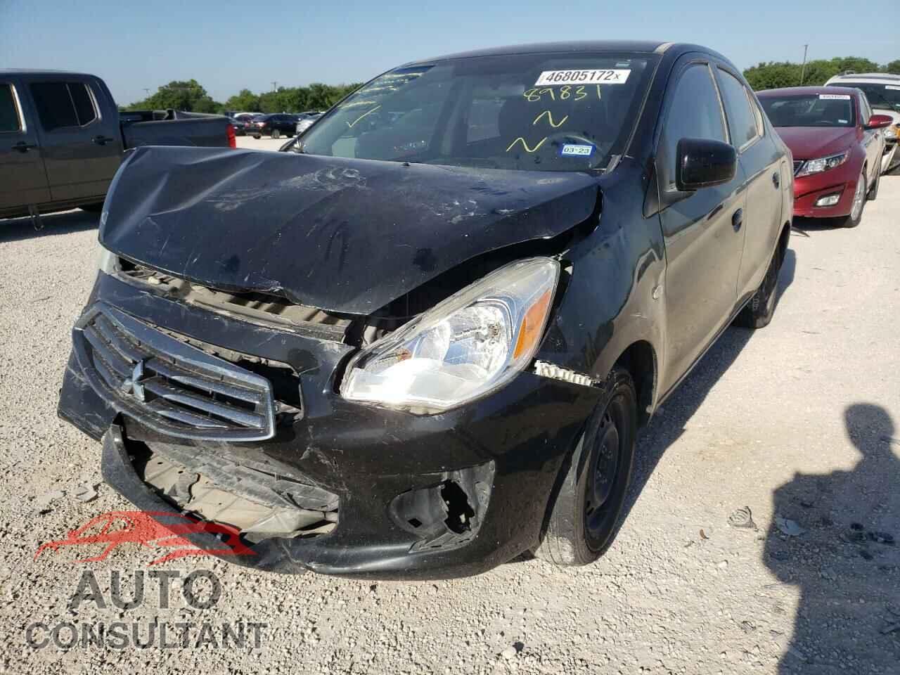 MITSUBISHI MIRAGE 2017 - ML32F3FJXHHF06821