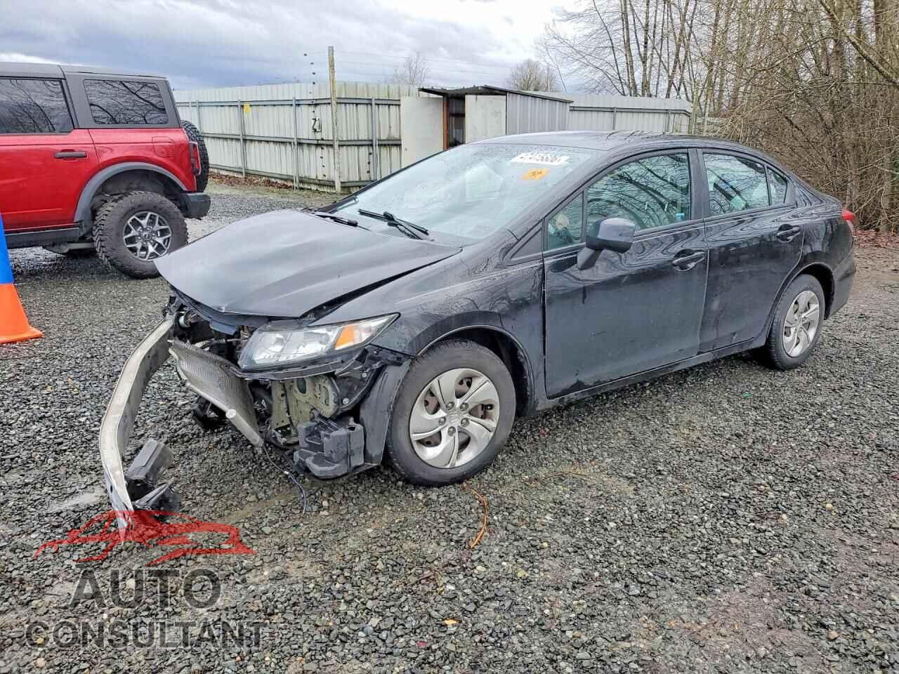 HONDA CIVIC 2013 - 19XFB2F52DE295067