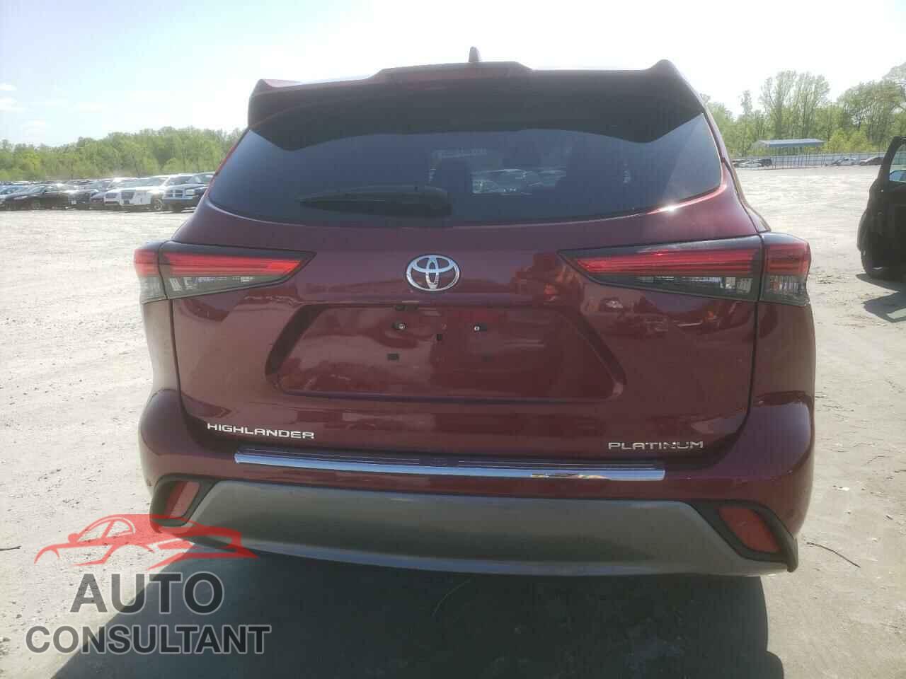 TOYOTA HIGHLANDER 2023 - 5TDKDRAH5PS036201