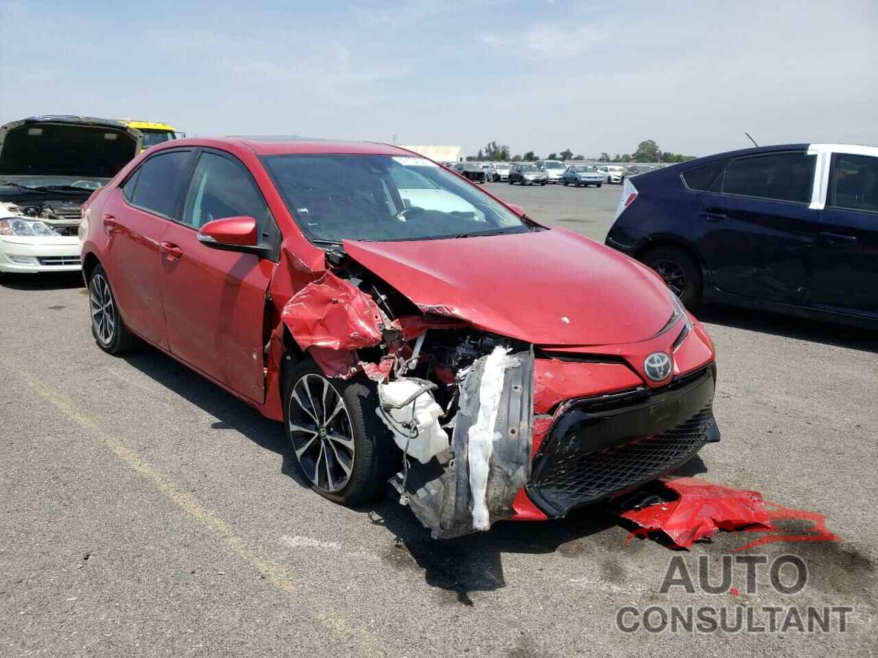 TOYOTA COROLLA 2017 - 2T1BURHE5HC767989