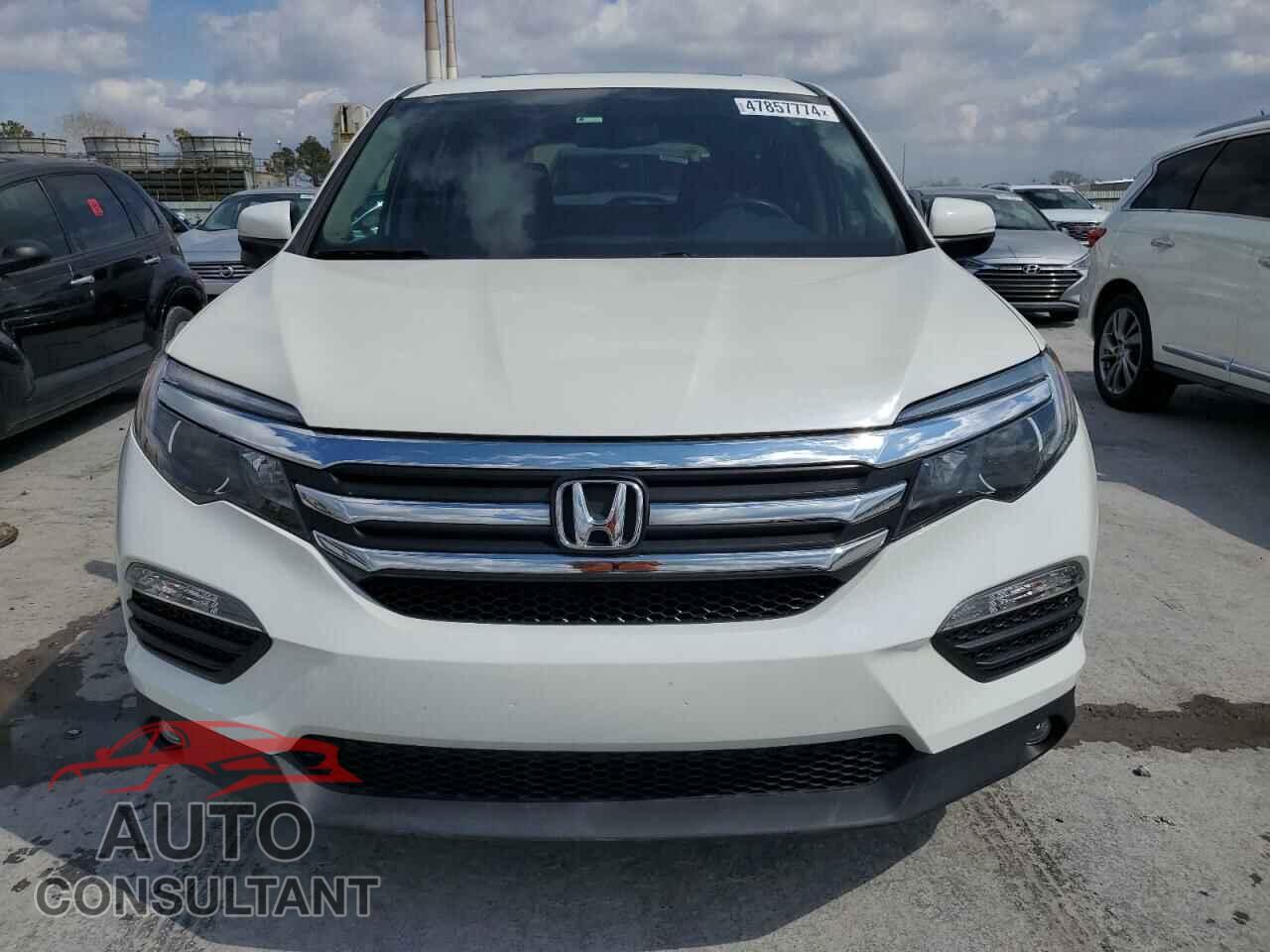 HONDA PILOT 2017 - 5FNYF5H58HB024509