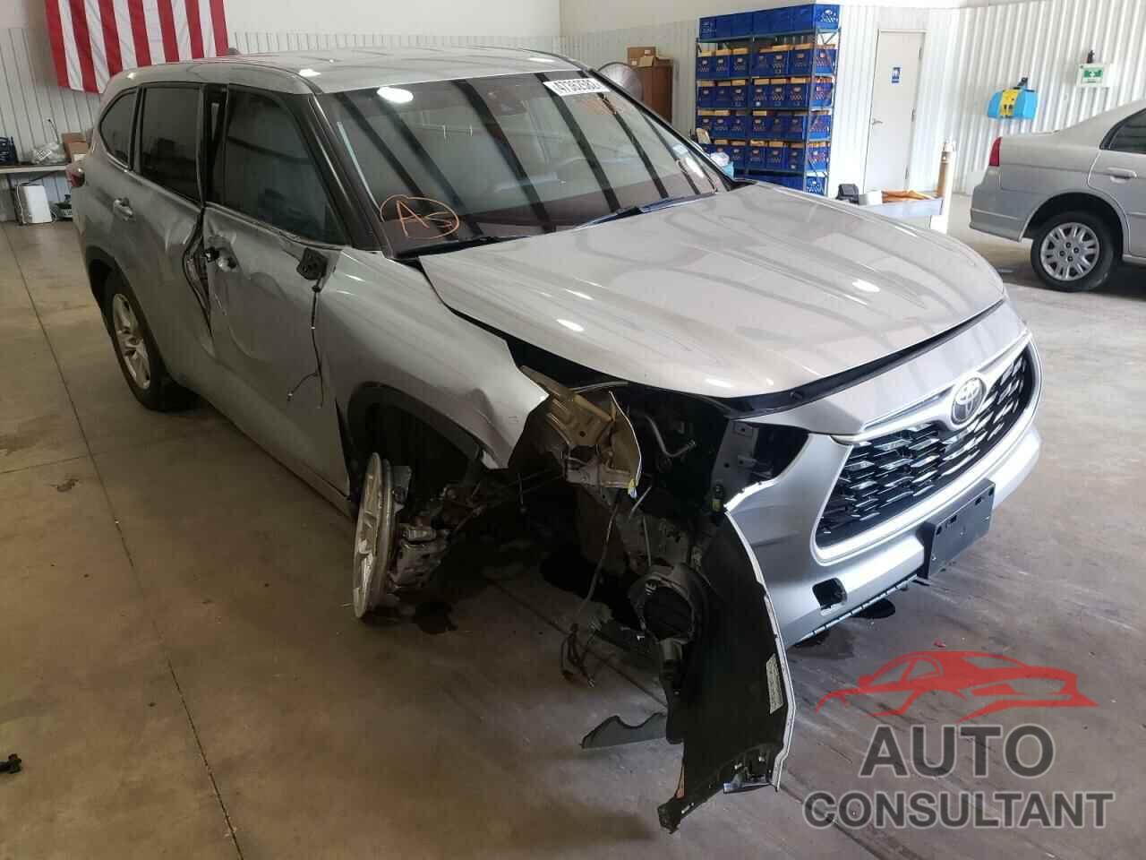 TOYOTA HIGHLANDER 2020 - 5TDCZRAH5LS014022