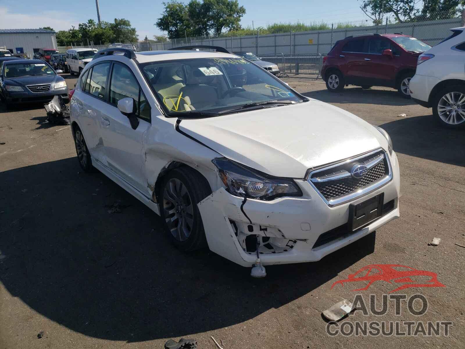 SUBARU IMPREZA 2016 - JF1GPAP62GH244745