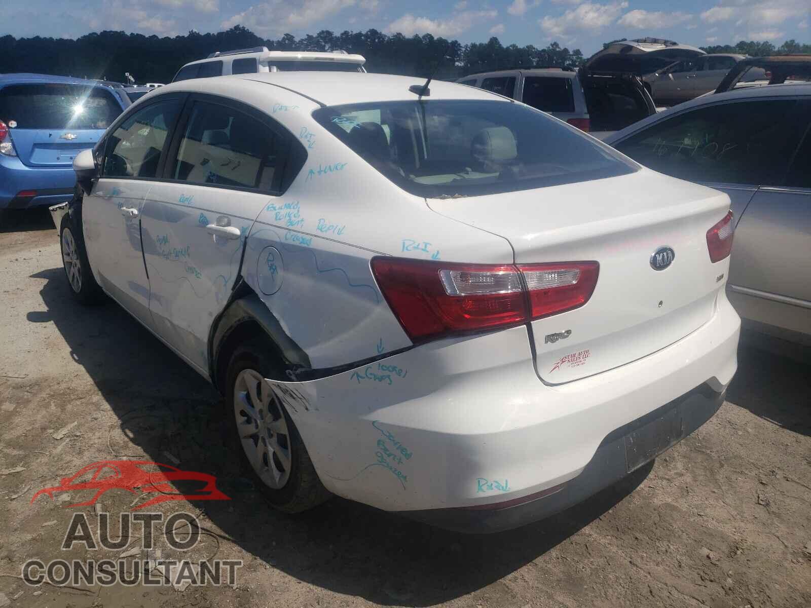 KIA RIO 2016 - KNADM4A34G6659807