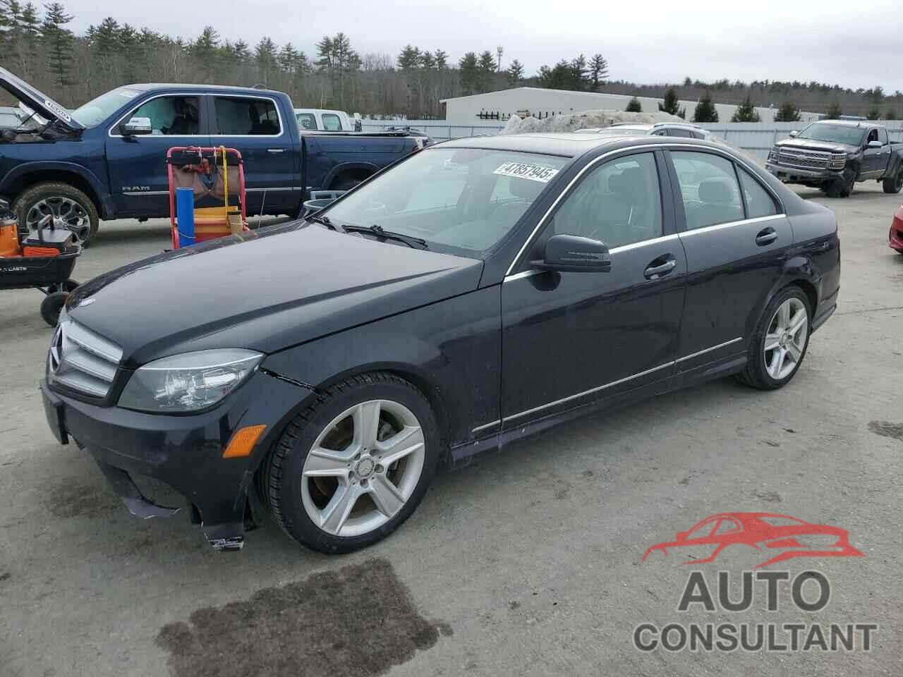 MERCEDES-BENZ C-CLASS 2011 - WDDGF8BB8BR183369