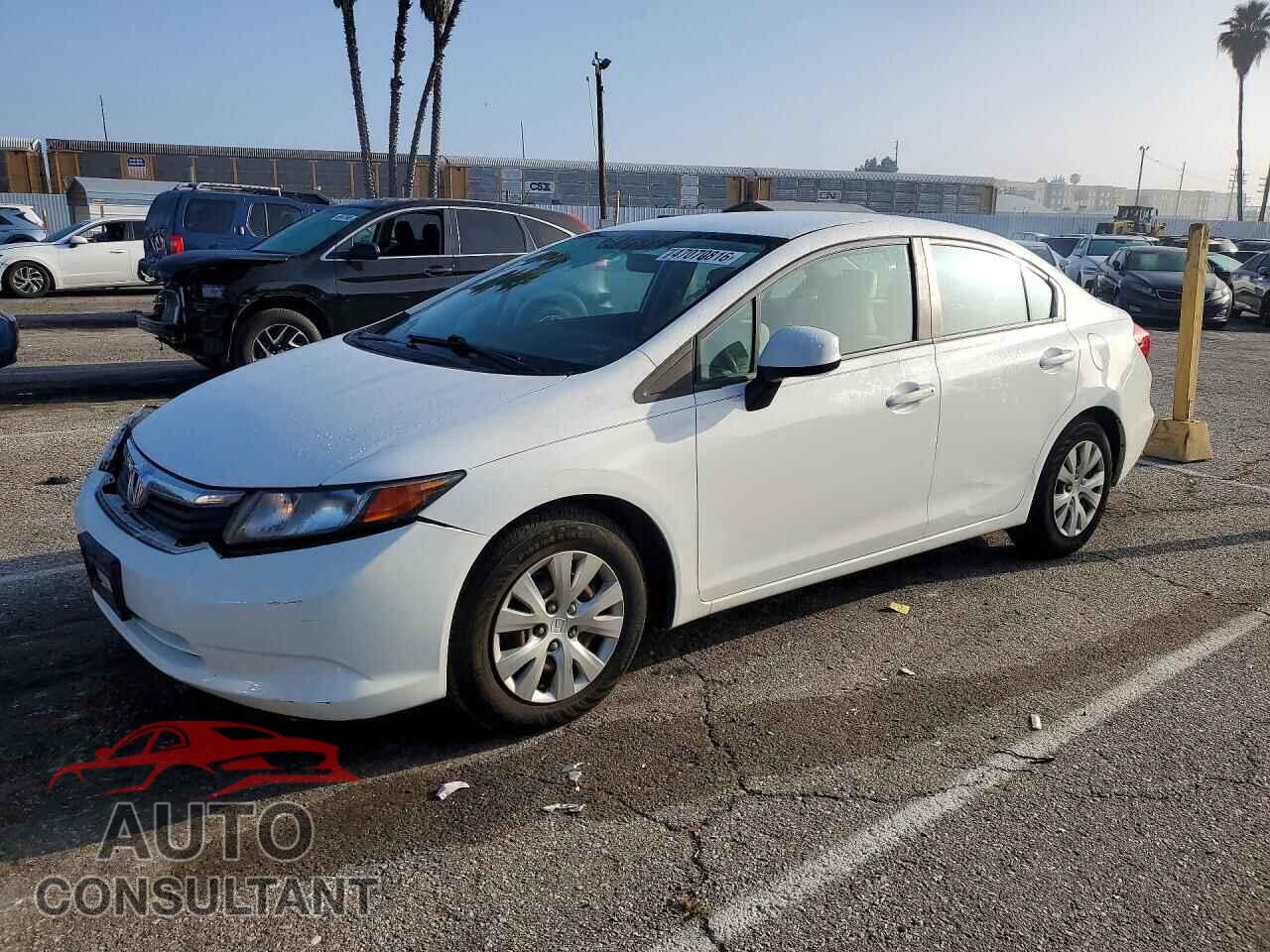 HONDA CIVIC 2012 - 19XFB2F59CE057313
