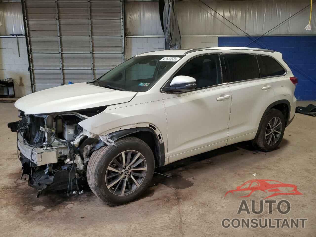 TOYOTA HIGHLANDER 2017 - 5TDKZRFH4HS508416