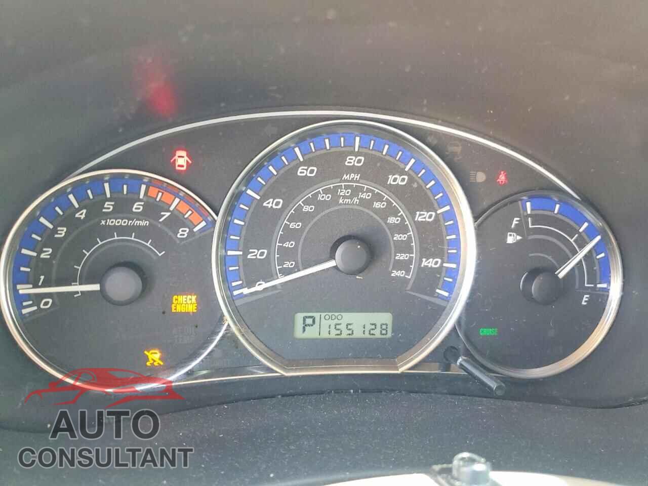 SUBARU FORESTER 2010 - JF2SH6DC2AH764218