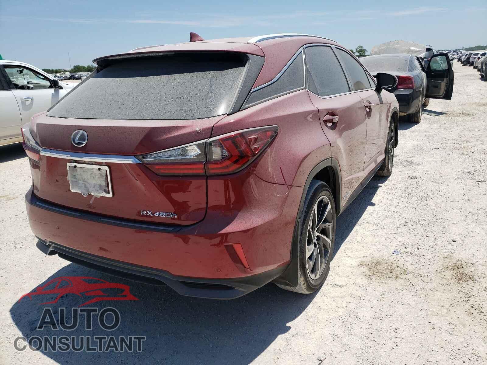 LEXUS RX450 2019 - 2T2BGMCA2KC042349