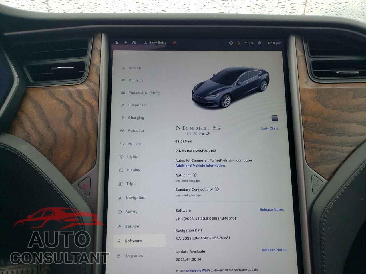 TESLA MODEL S 2019 - 5YJSA1E25KF307142