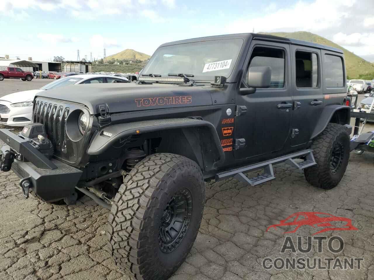 JEEP WRANGLER 2018 - 1C4HJXDG9JW111788
