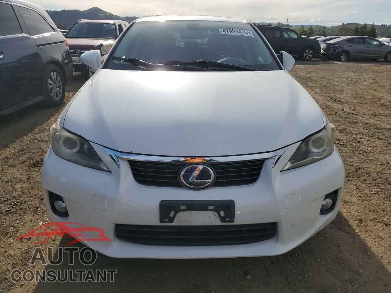 LEXUS CT 200 2013 - JTHKD5BH7D2157871