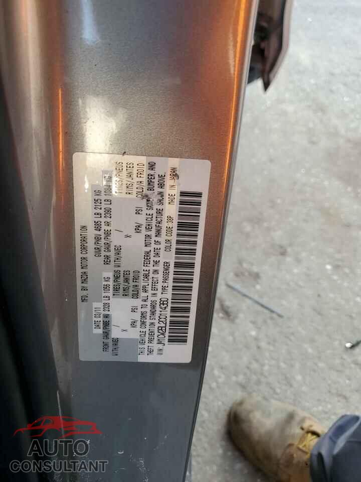 MAZDA 5 2012 - JM1CW2BL2C0114360