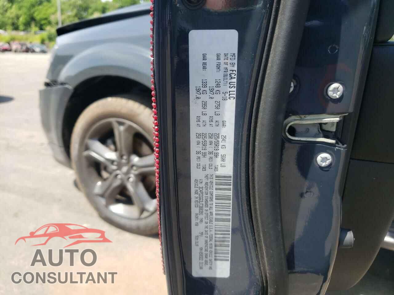 DODGE JOURNEY 2018 - 3C4PDDGG3JT388391