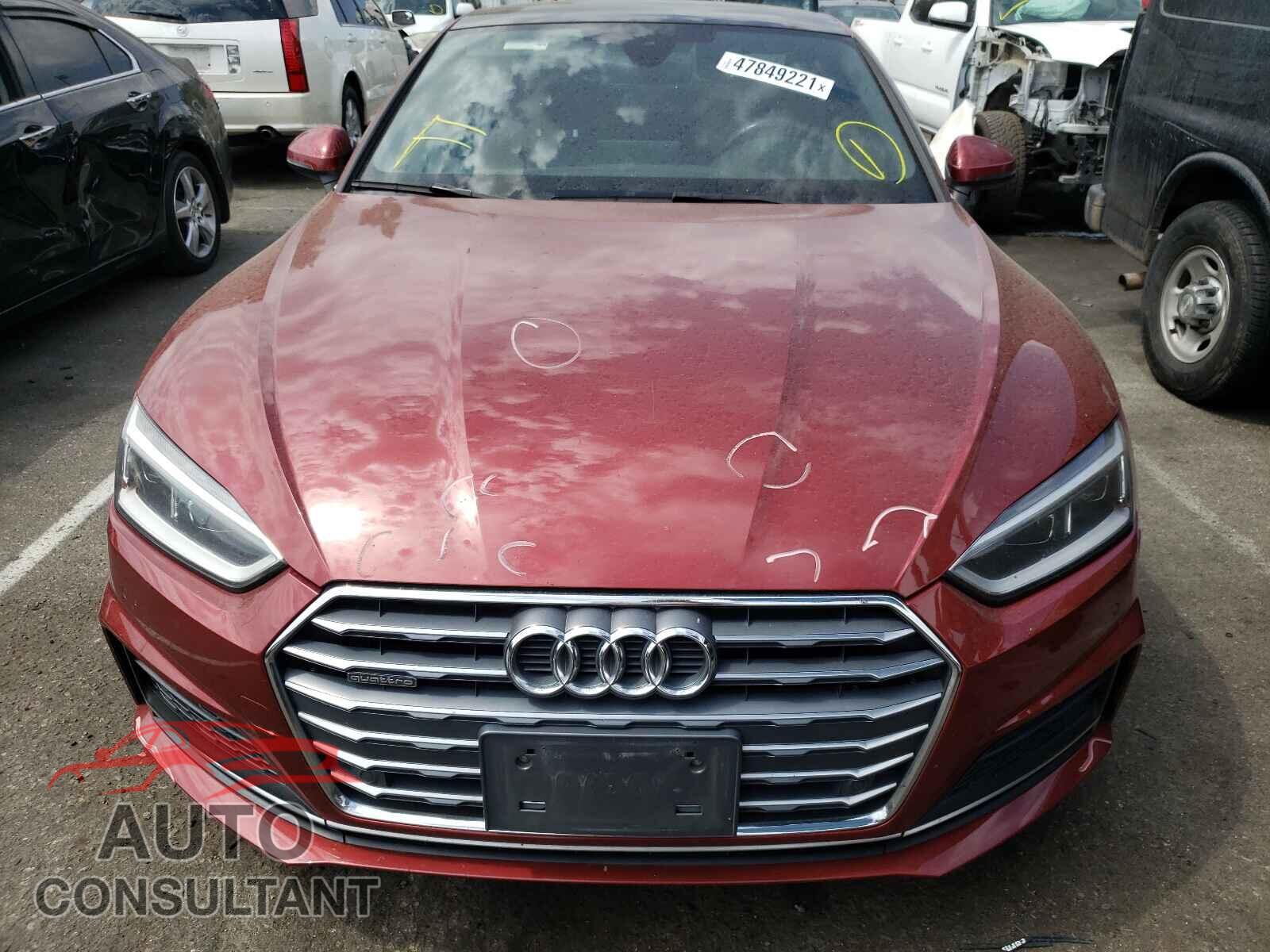 AUDI A5 2018 - WAUTNAF51JA001464
