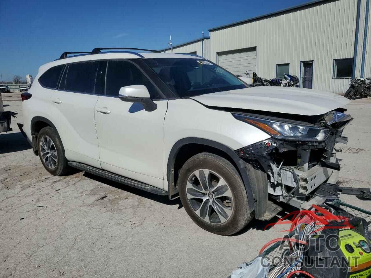 TOYOTA HIGHLANDER 2020 - 5TDGZRAHXLS503341