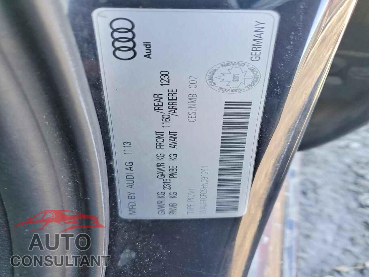 AUDI A6 2014 - WAUFFCFC9EN091241