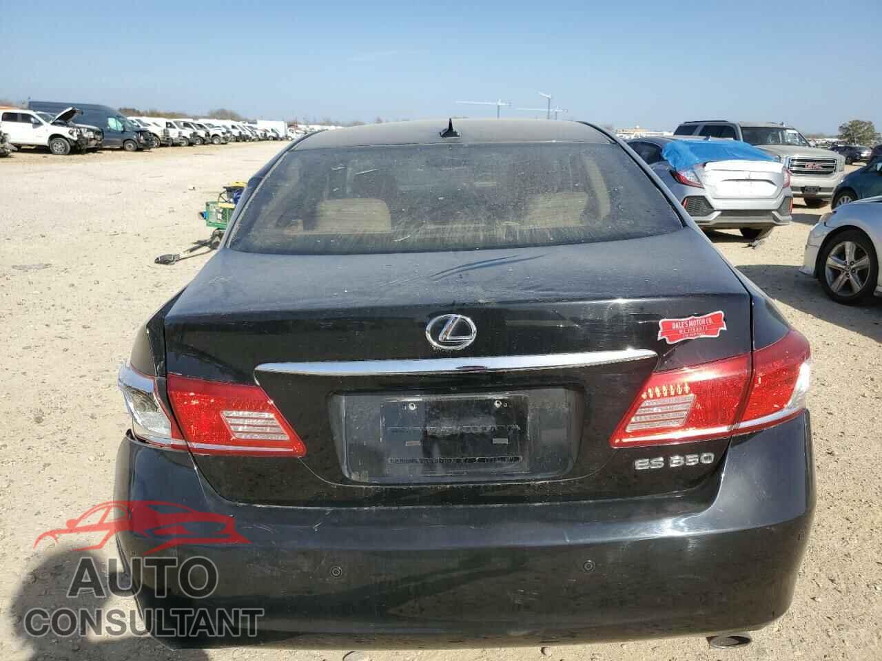LEXUS ES350 2012 - JTHBK1EG2C2486297