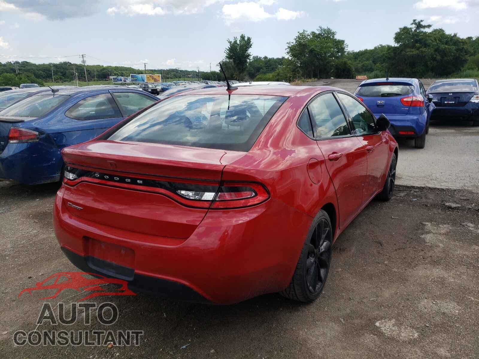 DODGE DART 2016 - 1C3CDFFA9GD820668
