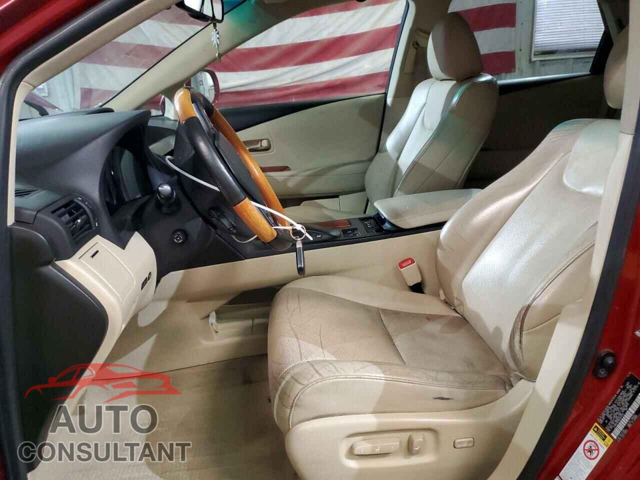 LEXUS RX350 2011 - 2T2BK1BA9BC091756