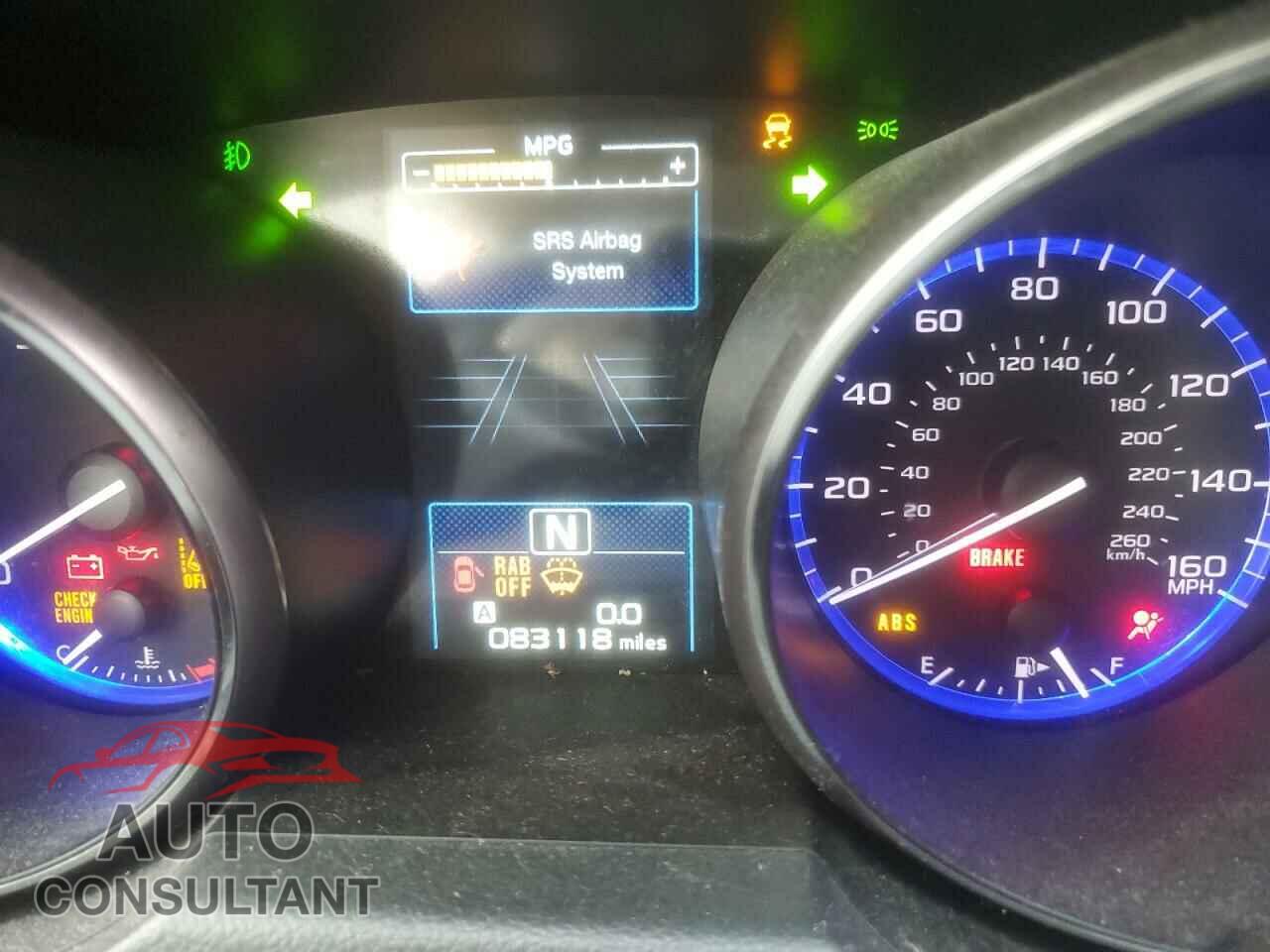 SUBARU OUTBACK 2019 - 4S4BSETC0K3303654