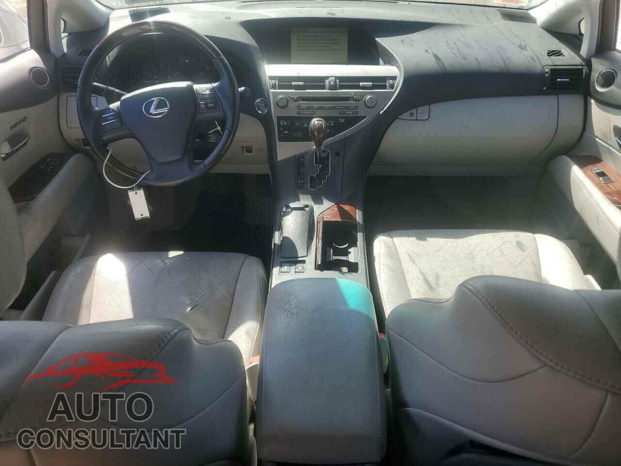 LEXUS RX350 2010 - 2T2BK1BAXAC070137
