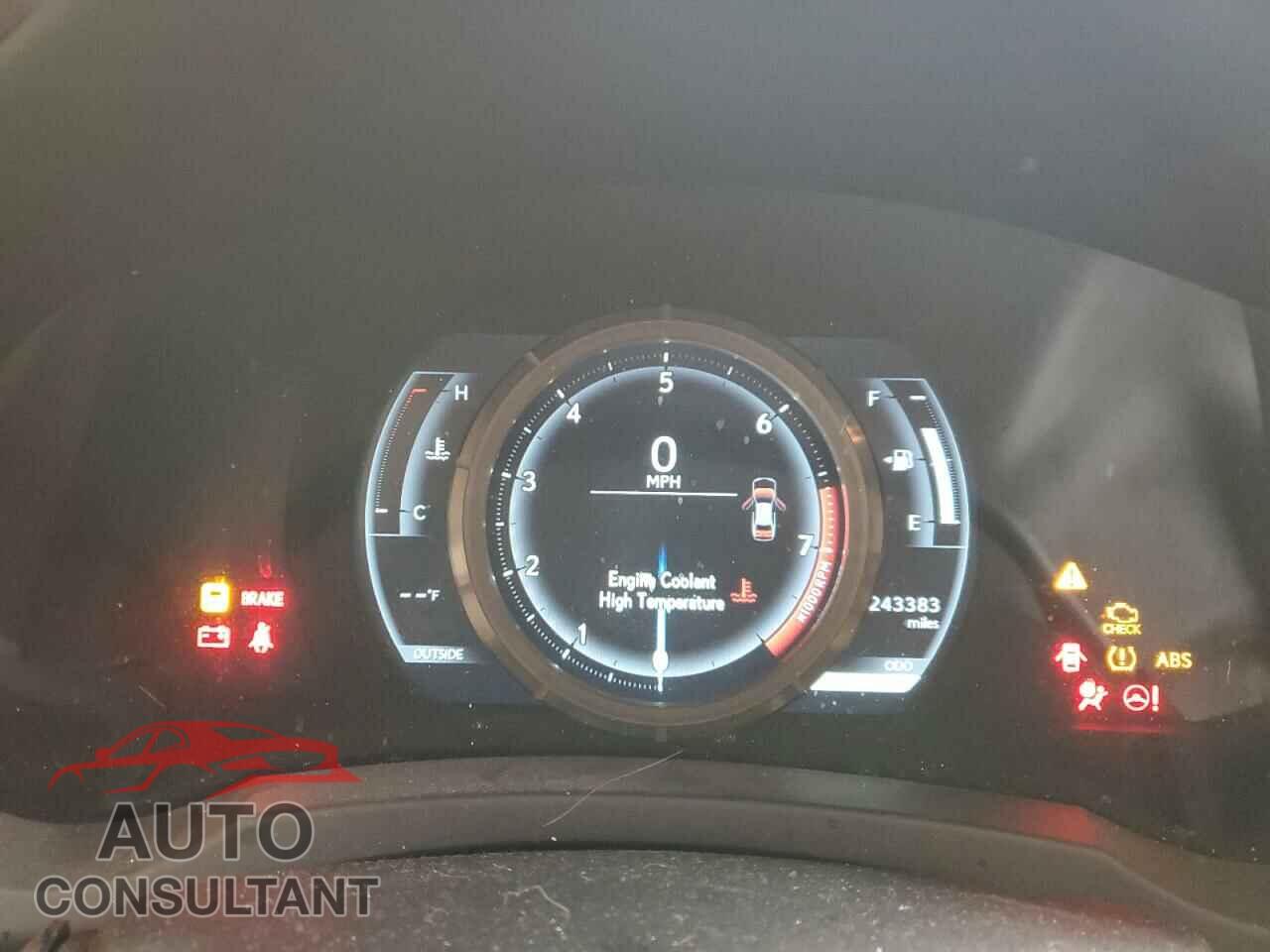 LEXUS IS 2015 - JTHBE1D26F5020159