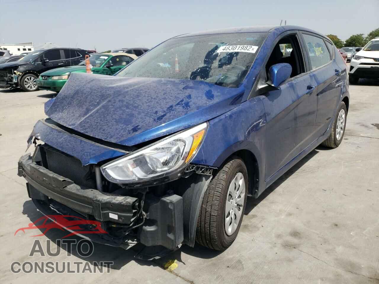 HYUNDAI ACCENT 2017 - KMHCT5AE9HU315844