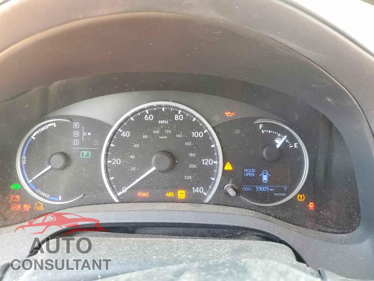 LEXUS CT 200 2012 - JTHKD5BH4C2063915