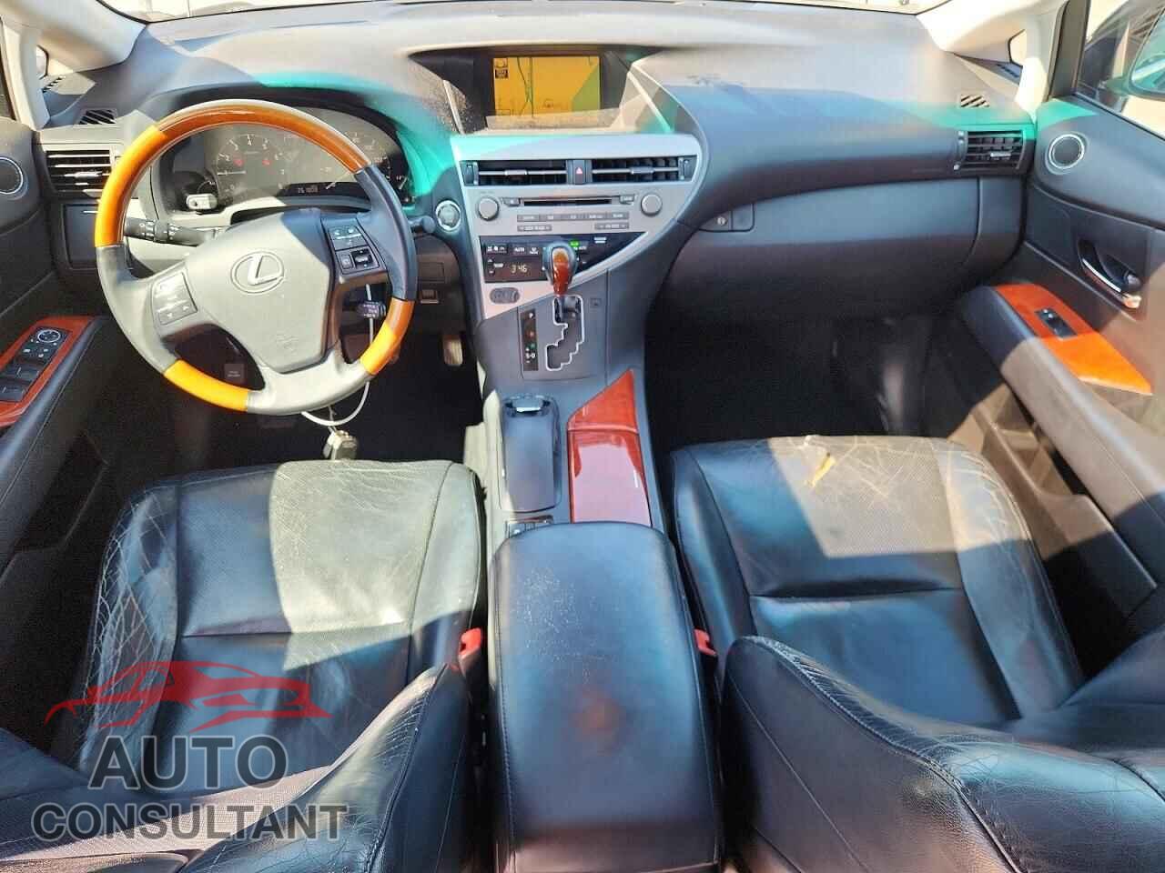 LEXUS RX350 2010 - 2T2ZK1BA8AC003762