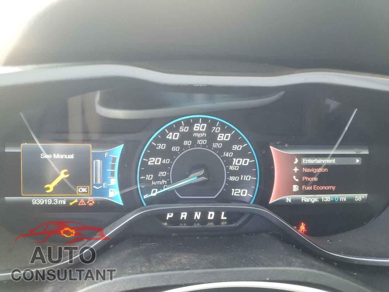 FORD CMAX 2016 - 1FADP5CUXGL114479