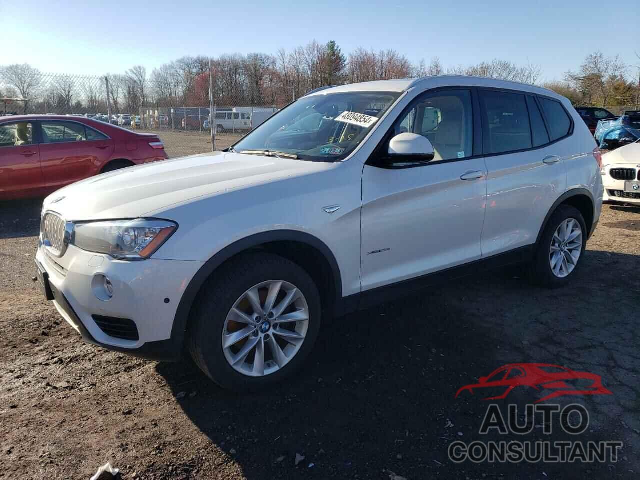 BMW X3 2016 - 5UXWX9C57G0D90088