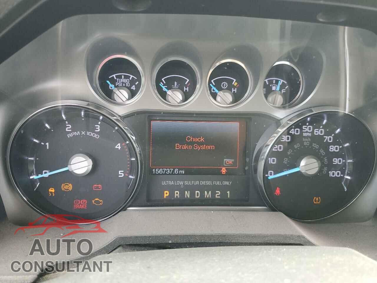 FORD F250 2013 - 1FT7W2BT8DEA66563