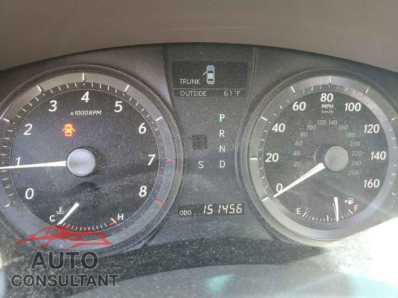 LEXUS ES350 2009 - JTHBJ46G892296659
