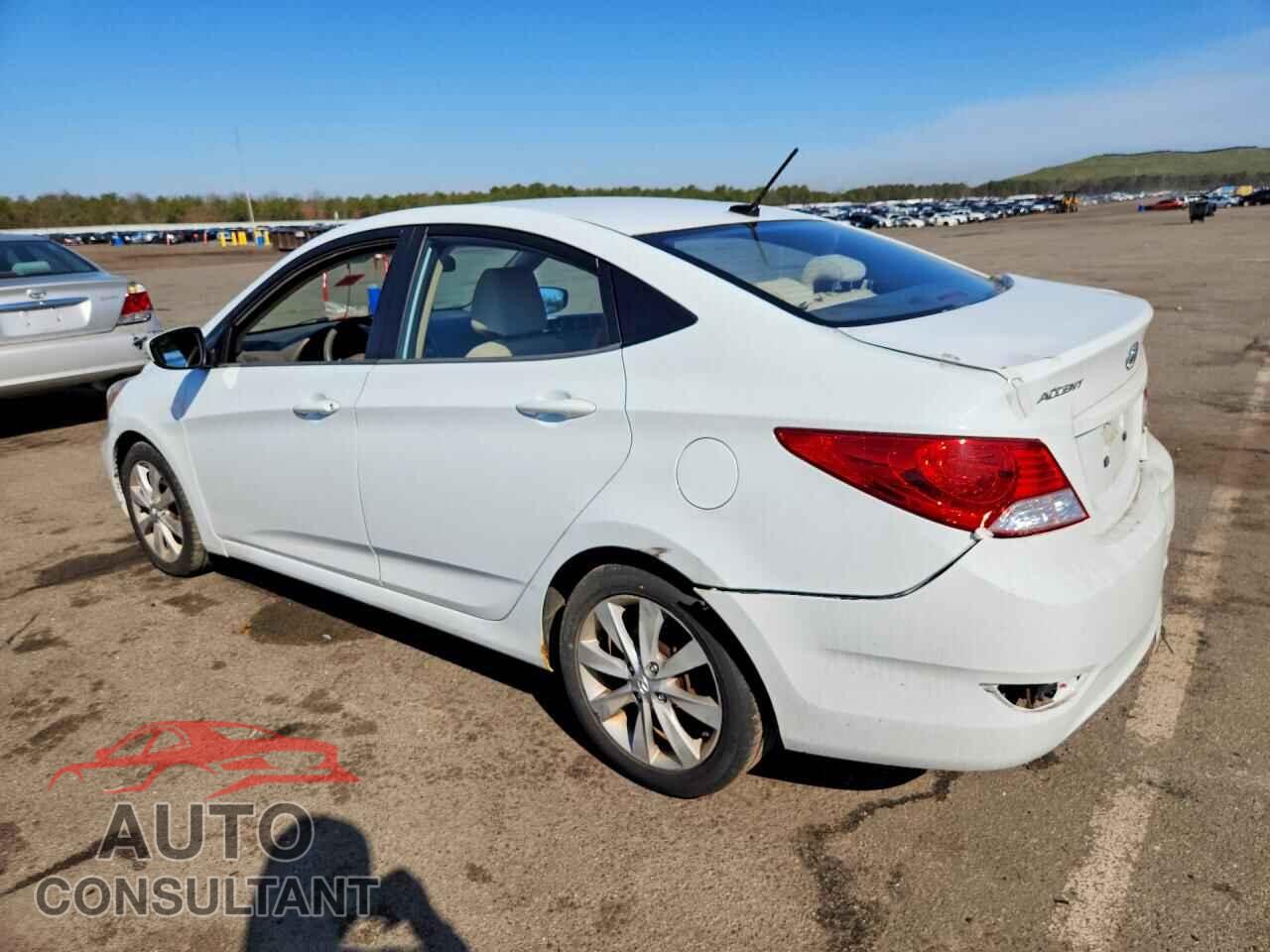 HYUNDAI ACCENT 2012 - KMHCU4AE8CU070955