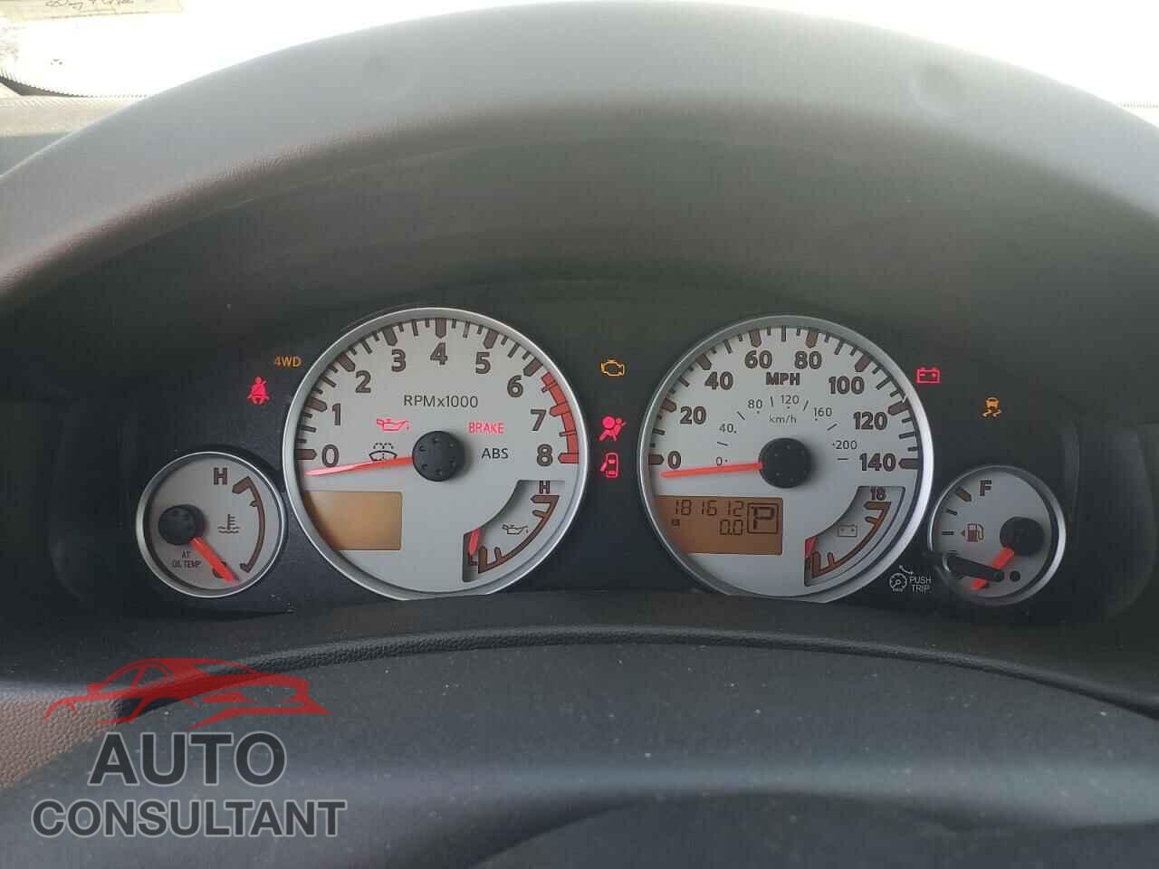 NISSAN FRONTIER 2012 - 1N6AD0EV7CC414843