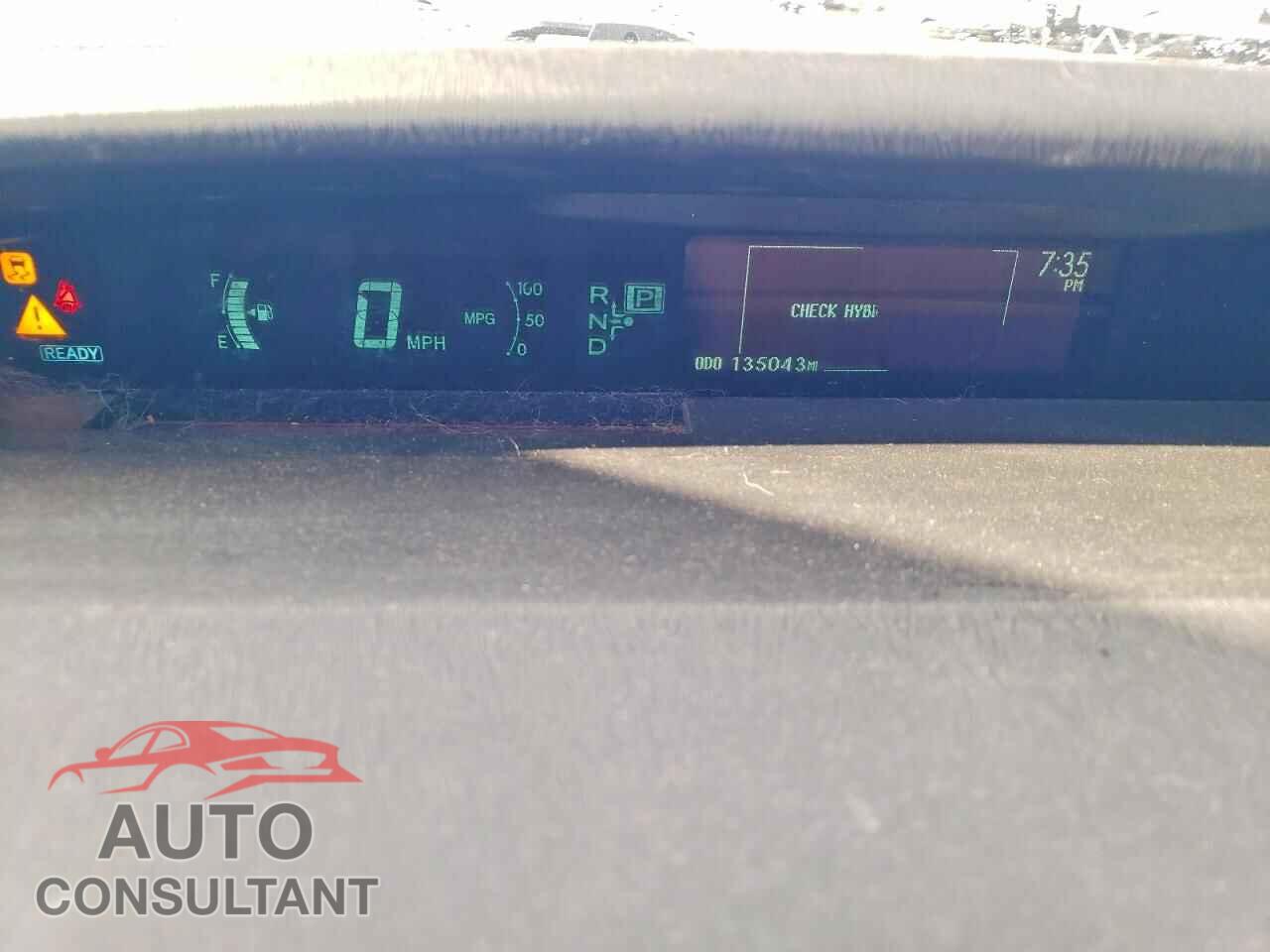TOYOTA PRIUS 2011 - JTDKN3DUXB0321958